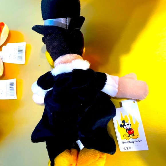 WALT DISNEY NWT 90s SPLASH MOUNTAIN CHARACTERS BRER RABBIT, FOX, BEAR & VULTURE - Picture 15 of 16